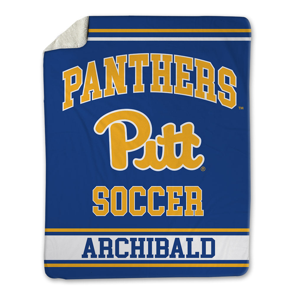 Pittsburgh - NCAA Women's Soccer : Mya Archibald - Blanket-0