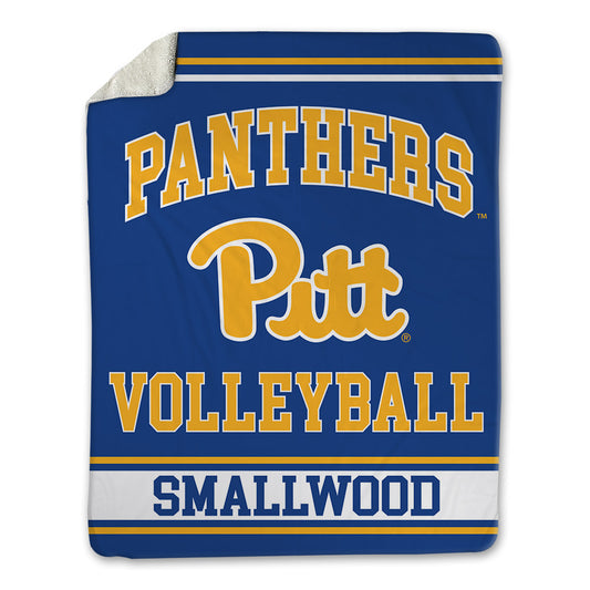 Pittsburgh - NCAA Women's Volleyball : Jessica Smallwood - Blanket-0