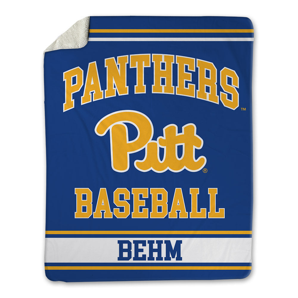 Pittsburgh - NCAA Baseball : Nolan Behm - Blanket-0