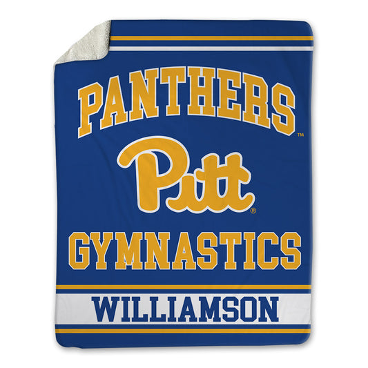 Pittsburgh - NCAA Women's Gymnastics : Dara Williamson - Blanket-0