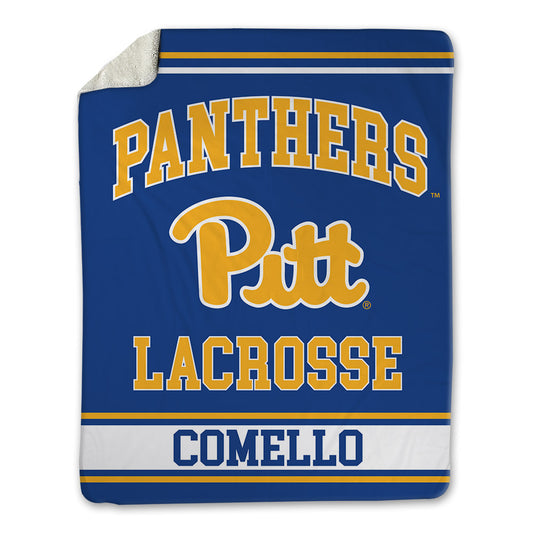 Pittsburgh - NCAA Women's Lacrosse : Lilly Comello - Blanket-0