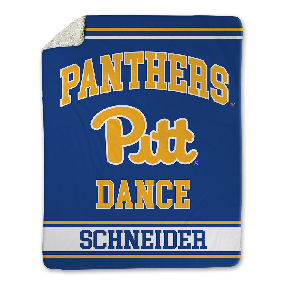 Pittsburgh - NCAA Dance Team : Elizabeth Schneider - Blanket-0