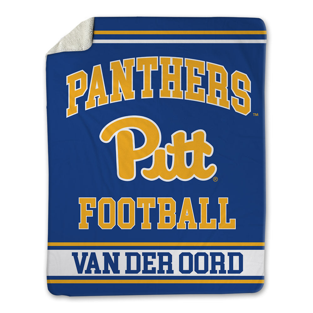 Pittsburgh - NCAA Football : Michael Van der Oord - Blanket-0