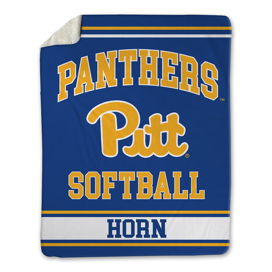 Pittsburgh - NCAA Softball : Sammy Horn - Blanket-0