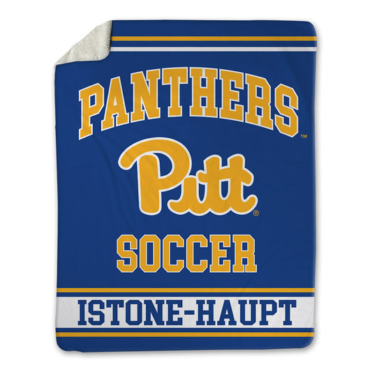 Pittsburgh - NCAA Women's Soccer : Weslee Istone-Haupt - Blanket-0