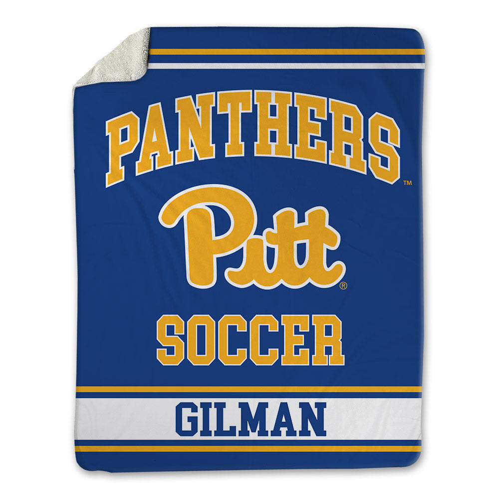 Pittsburgh - NCAA Men's Soccer : Jackson Gilman - Blanket-0