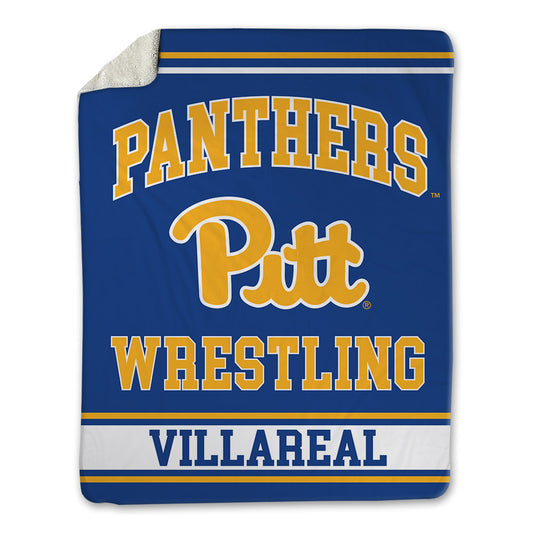 Pittsburgh - NCAA Wrestling : Jordan Villareal - Blanket-0