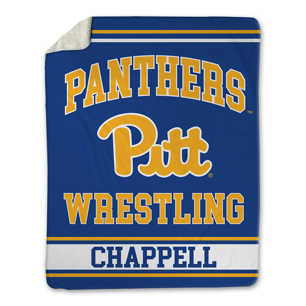 Pittsburgh - NCAA Wrestling : Tyler Chappell - Blanket-0