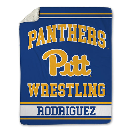 Pittsburgh - NCAA Wrestling : Caleb Rodriguez - Blanket-0
