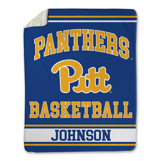Pittsburgh - NCAA Women's Basketball : Mikayla Johnson - Blanket-0