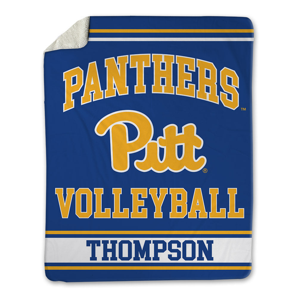 Pittsburgh - NCAA Women's Volleyball : Trinity Thompson - Blanket-0
