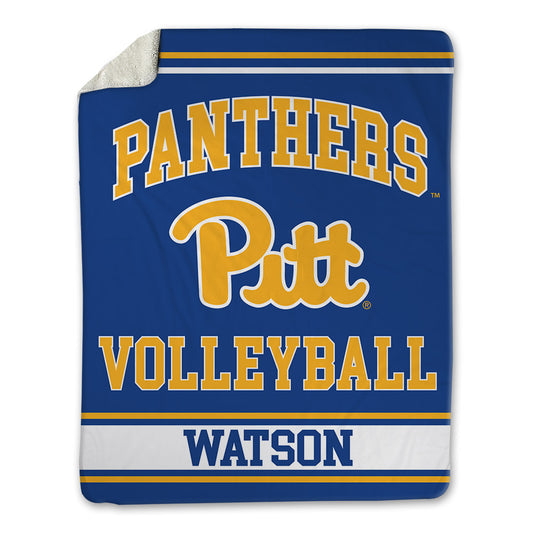 Pittsburgh - NCAA Women's Volleyball : Ayanna Watson - Blanket-0