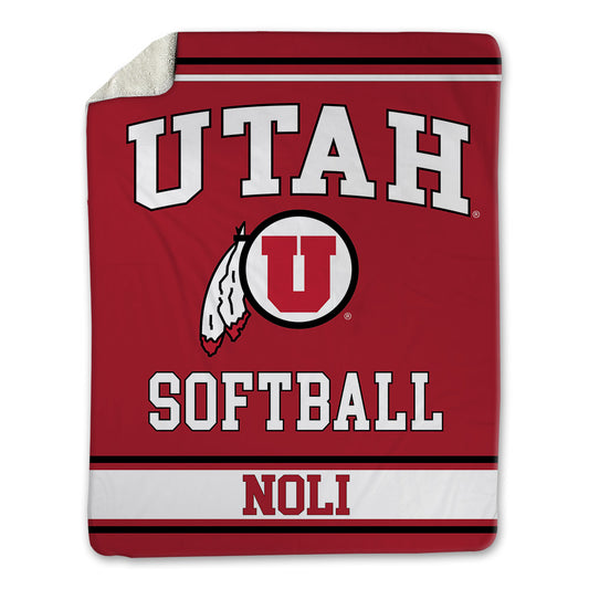Utah - NCAA Softball : Cian Noli - Blanket-0