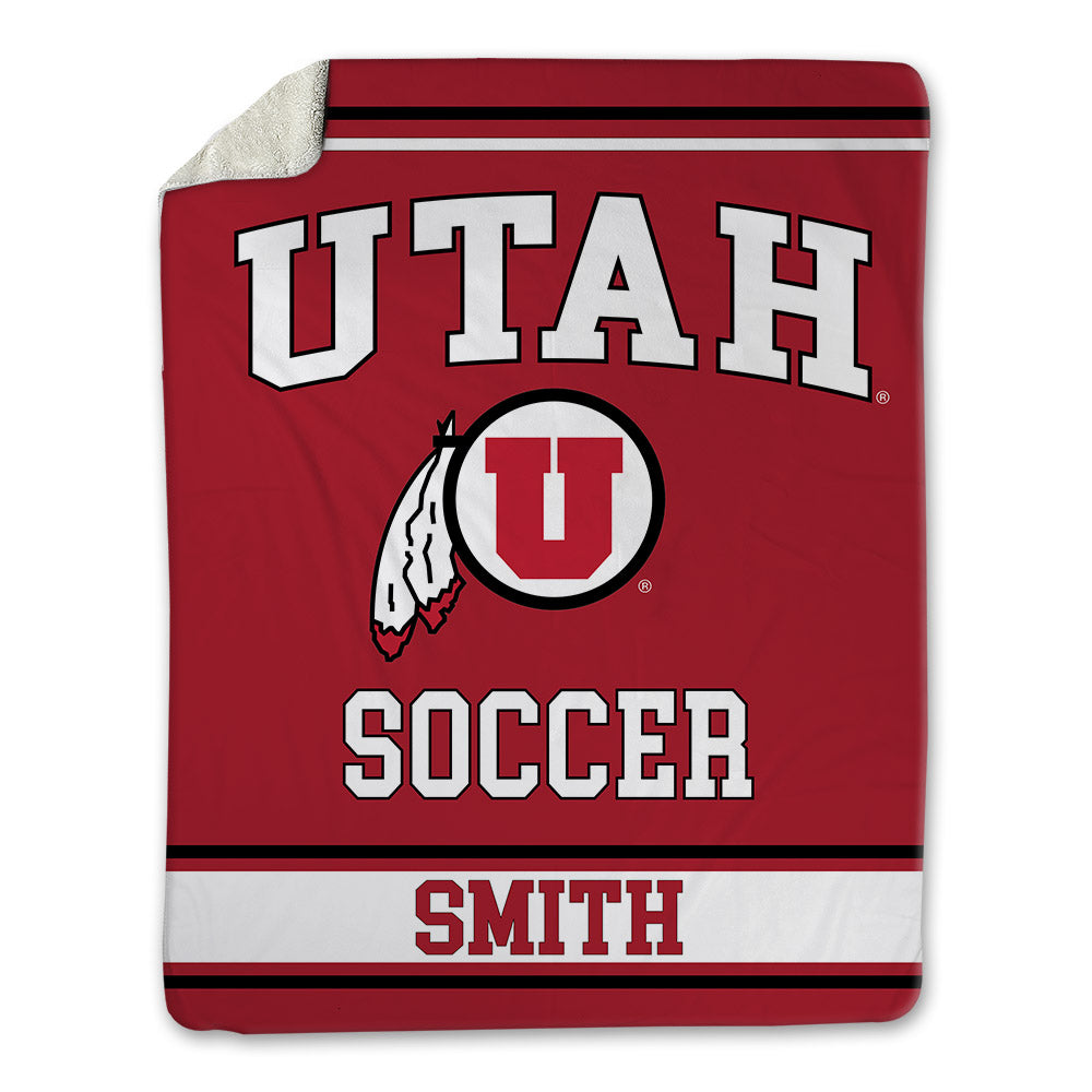 Utah - NCAA Women's Soccer : Eliza Smith - Blanket-0