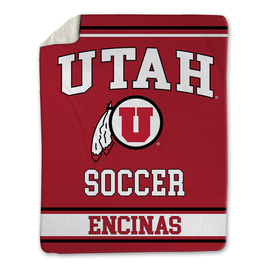 Utah - NCAA Women's Soccer : Madison Encinas - Blanket-0