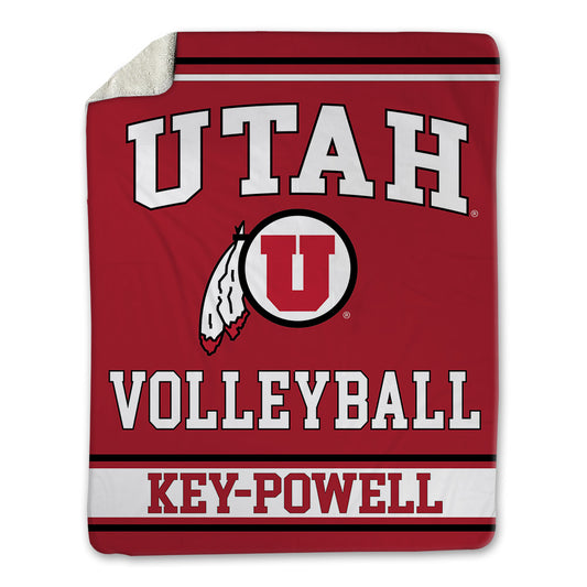 Utah - NCAA Women's Volleyball : Levanialii Key-Powell - Blanket-0