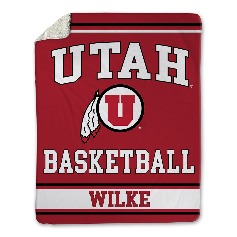 Utah - NCAA Women's Basketball : Maty Wilke - Blanket-0