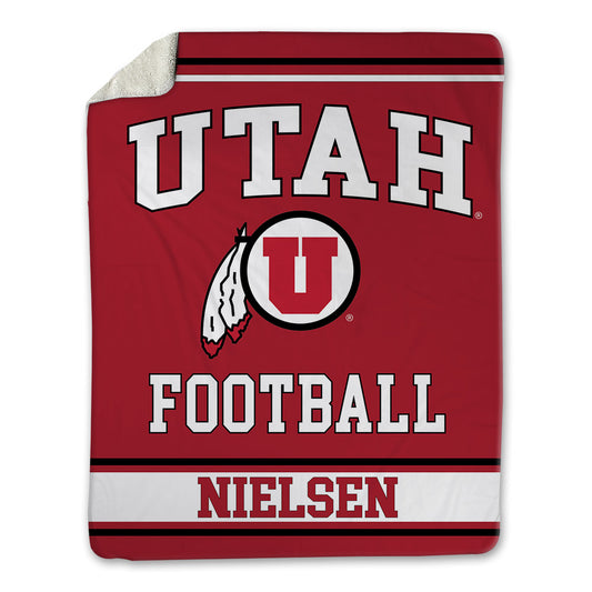 Utah - NCAA Football : Mitch Nielsen - Blanket-0