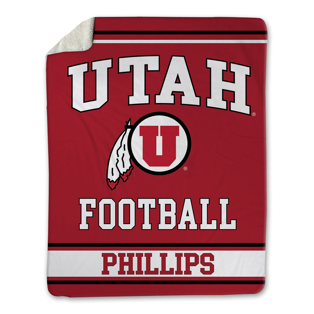 Utah - NCAA Football : Orion Phillips - Blanket-0