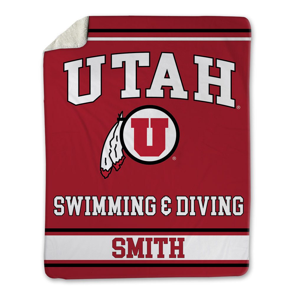 Utah - NCAA Women's Swimming & Diving : Hayley Smith - Blanket-0