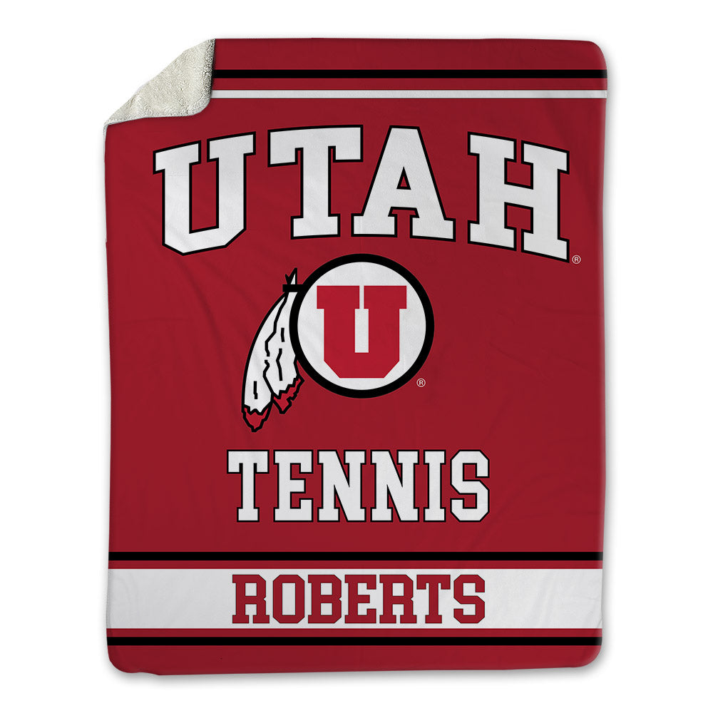 Utah - NCAA Women's Tennis : Hayley Roberts - Blanket-0