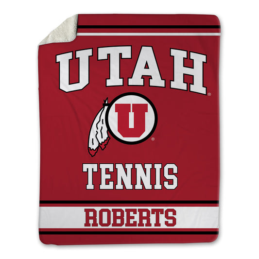 Utah - NCAA Women's Tennis : Hayley Roberts - Blanket-0