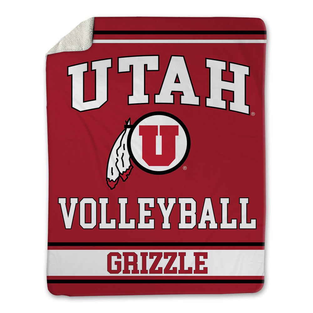 Utah - NCAA Women's Volleyball : Sierra Grizzle - Blanket-0