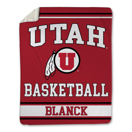 Utah - NCAA Women's Basketball : Alyssa Blanck - Blanket-0