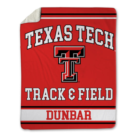 Texas Tech - NCAA Men's Track & Field : Kyzer Dunbar - Blanket-0