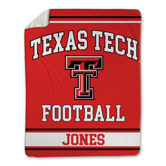 Texas Tech - NCAA Football : Jalen Jones - Blanket-0