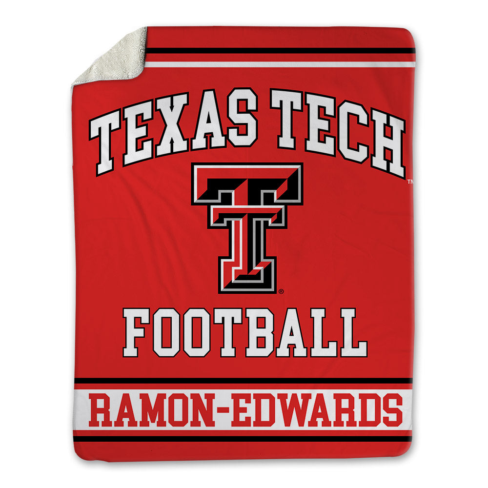 Texas Tech - NCAA Football : Marcus Ramon-Edwards - Blanket-0