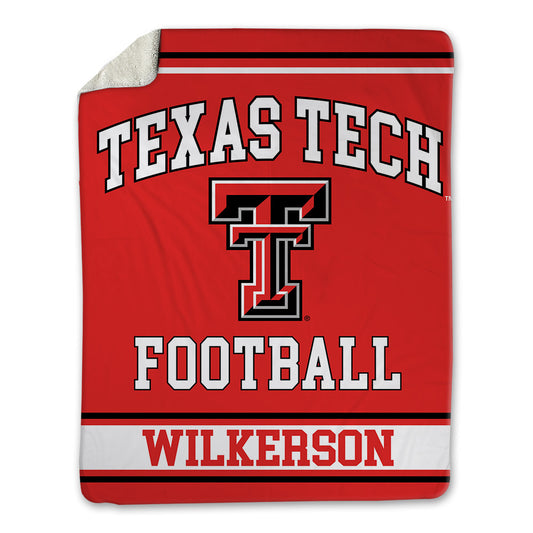 Texas Tech - NCAA Football : Sawyer Wilkerson - Blanket-0