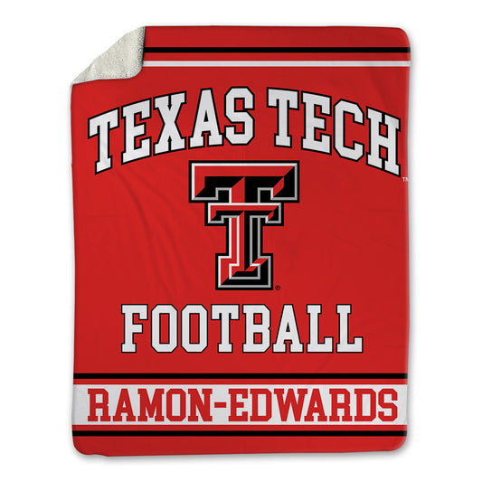 Texas Tech - NCAA Football : Marcus Ramon-Edwards - Blanket-0