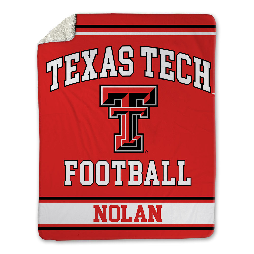 Texas Tech - NCAA Football : Cord Nolan - Blanket-0