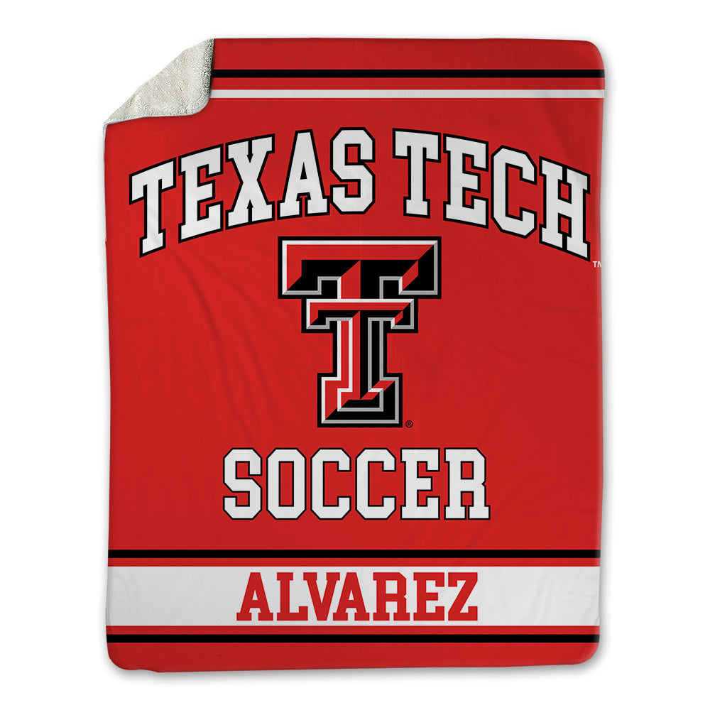 Texas Tech - NCAA Women's Soccer : Lauren Alvarez - Blanket-0