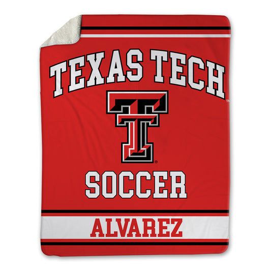 Texas Tech - NCAA Women's Soccer : Lauren Alvarez - Blanket-0