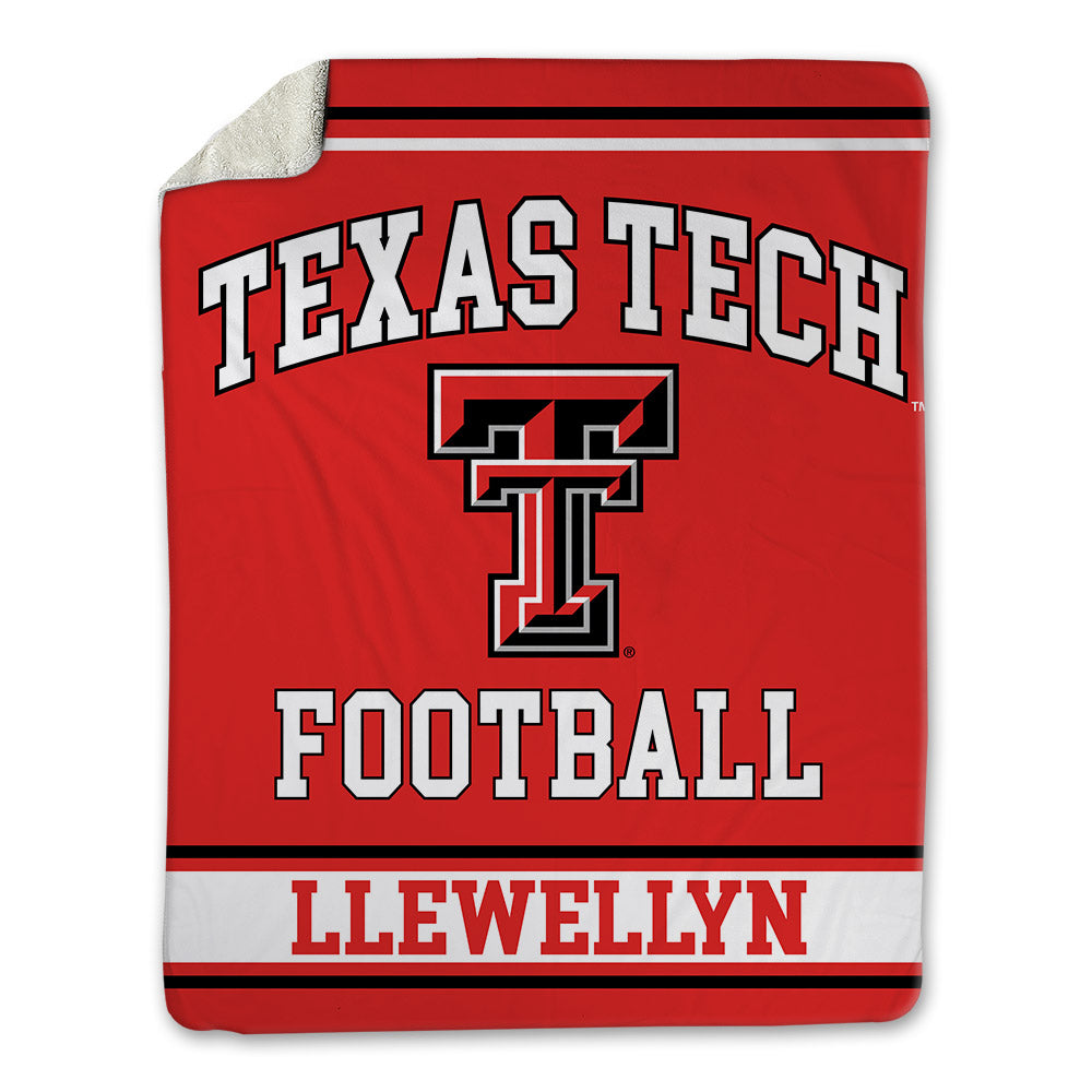 Texas Tech - NCAA Football : Jason Llewellyn - Blanket-0