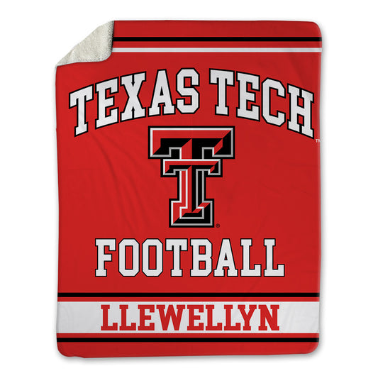 Texas Tech - NCAA Football : Jason Llewellyn - Blanket-0