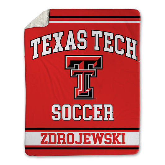 Texas Tech - NCAA Women's Soccer : Taylor Zdrojewski - Blanket-0