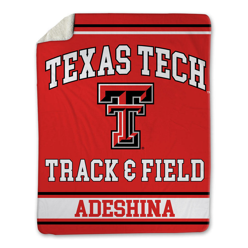 Texas Tech - NCAA Women's Track & Field : Temitope Adeshina - Blanket-0
