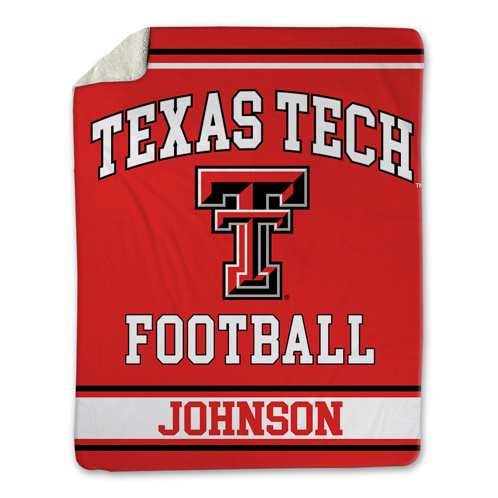 Texas Tech - NCAA Football : JoJo Johnson - Blanket-0