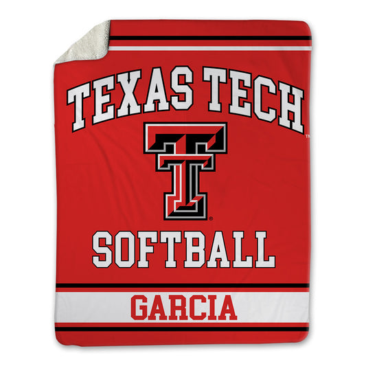 Texas Tech - NCAA Softball : Makayla Garcia - Blanket-0