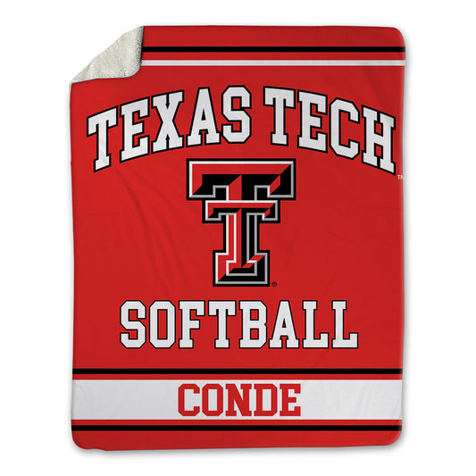 Texas Tech - NCAA Softball : Angelyna Conde - Blanket-0