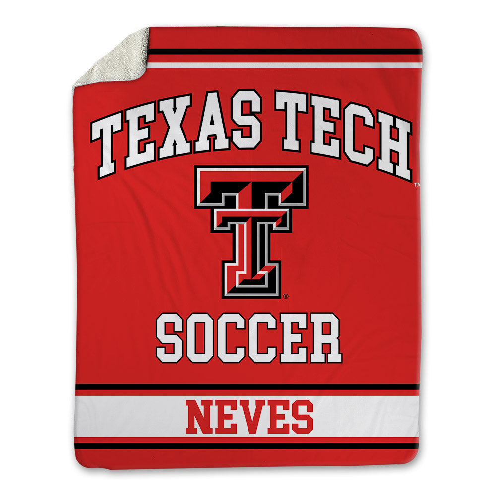 Texas Tech - NCAA Women's Soccer : Sophie Neves - Blanket-0