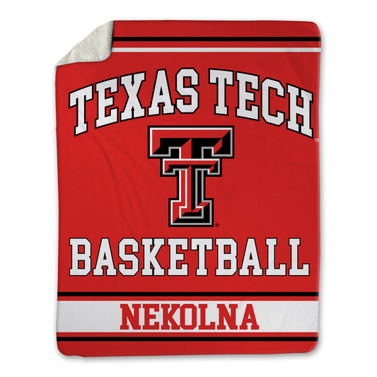 Texas Tech - NCAA Women's Basketball : Julie Nekolna - Blanket-0