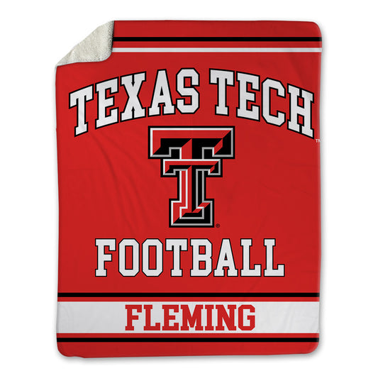 Texas Tech - NCAA Football : Amarie Fleming - Blanket-0