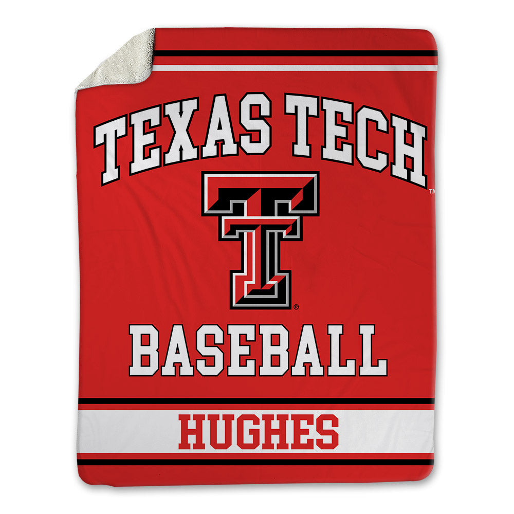 Texas Tech - NCAA Baseball : Logan Hughes - Blanket-0