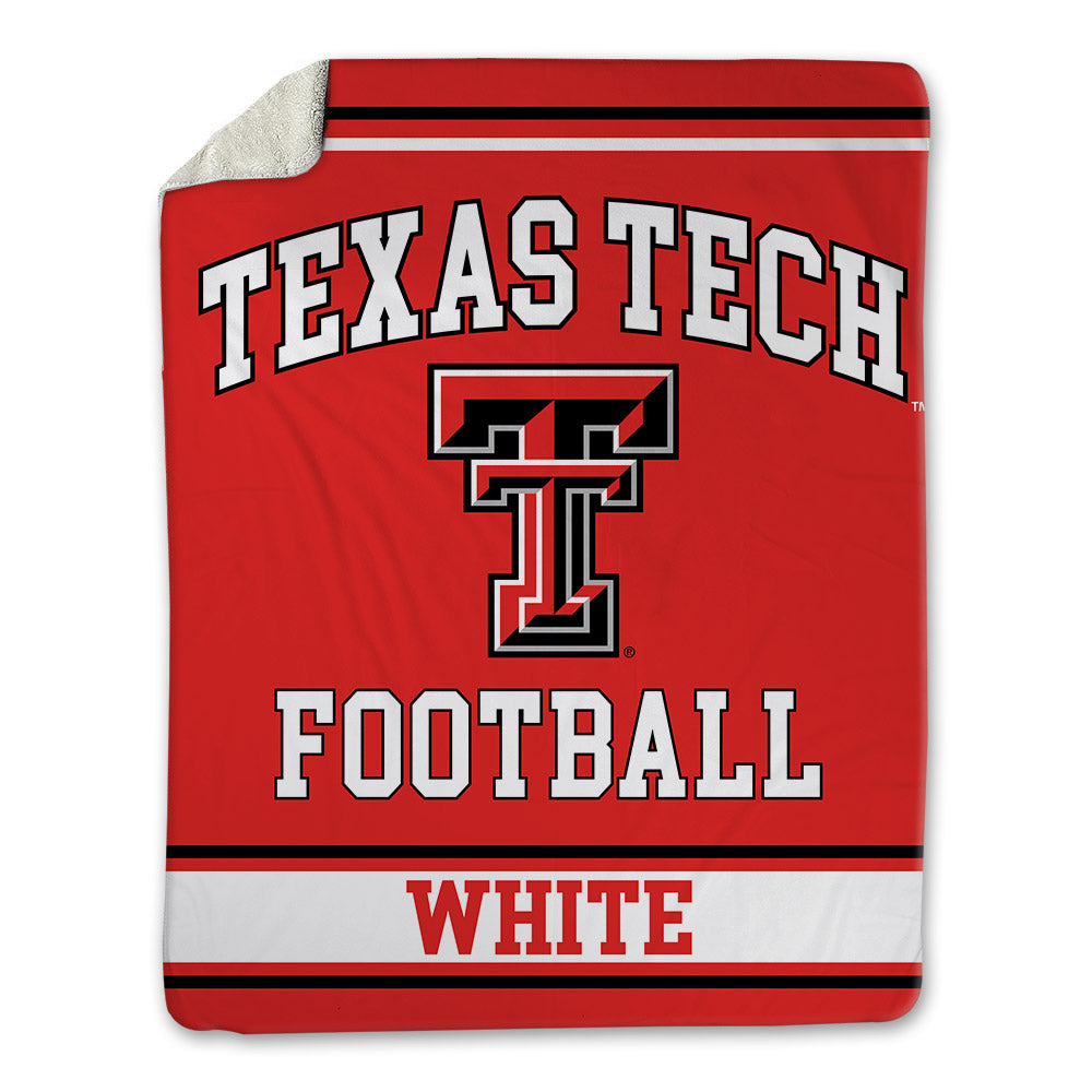 Texas Tech - NCAA Football : Trey White - Blanket-0