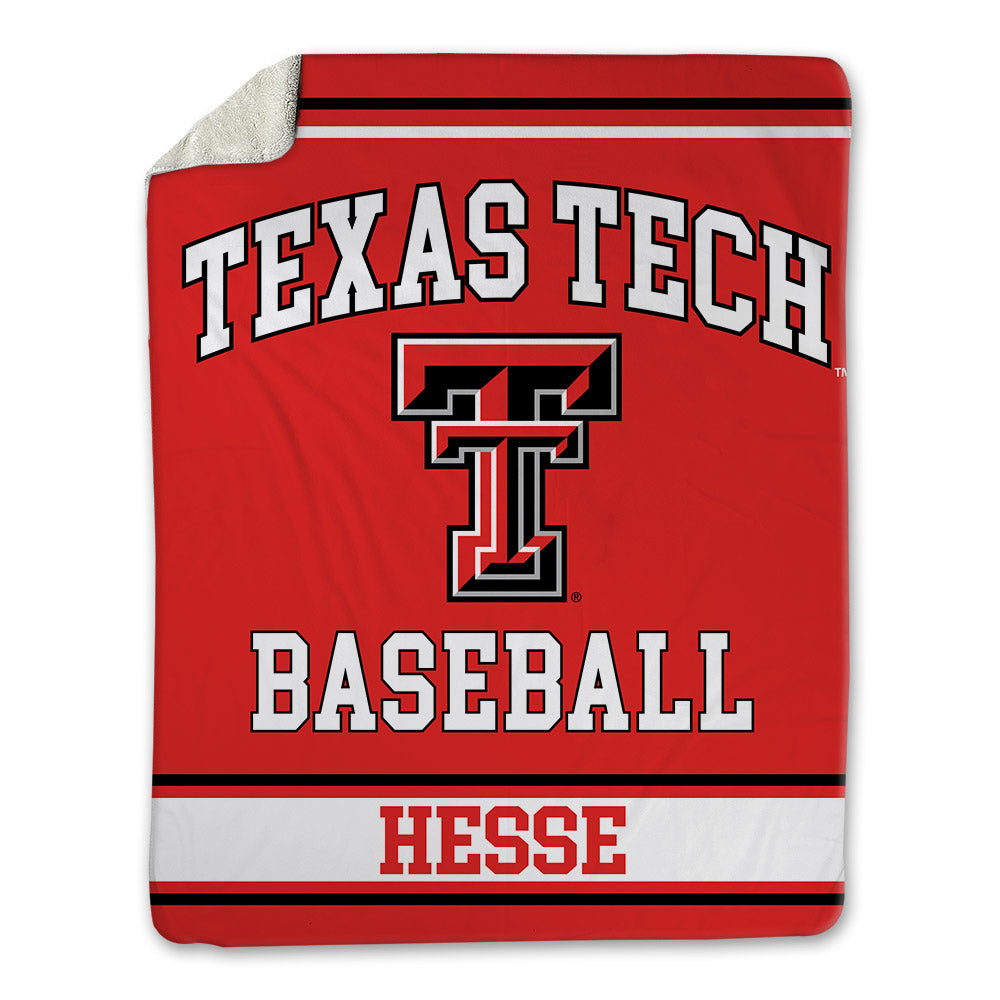 Texas Tech - NCAA Baseball : Daniel Hesse - Blanket-0