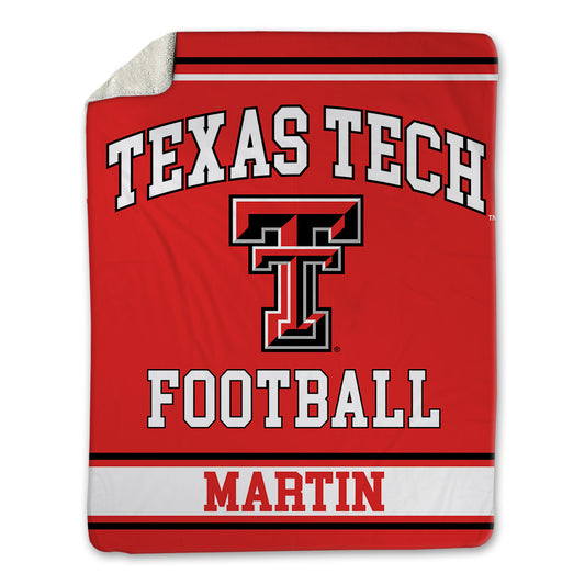 Texas Tech - NCAA Football : SVioarean Martin - Blanket-0